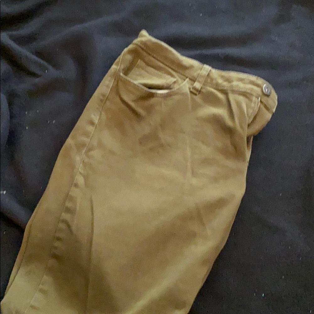 Arizona sz17 super skinny green pants - Picture 2 of 3